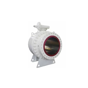 Custom Trunnion Mounted Ball Valve, API 6D, A105, RF Flanged