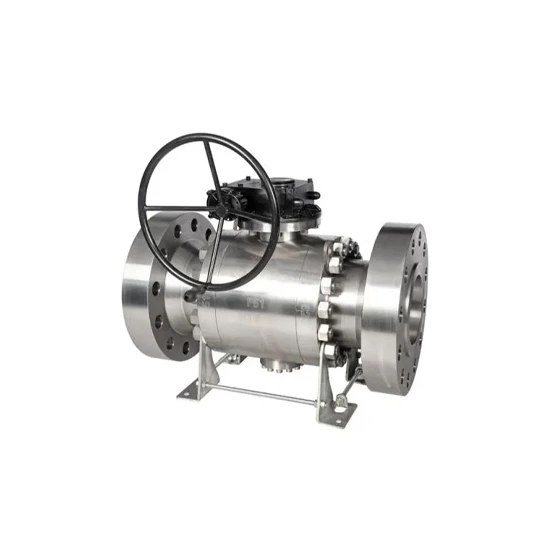 Duplex Steel Trunnion Ball Valve, API 6D, A182 F51, Custom