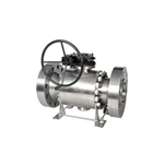 Duplex Steel Trunnion Ball Valve, API 6D, A182 F51, Custom