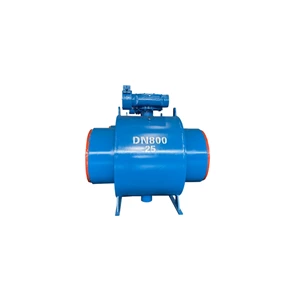 Fully Welded Trunnion Ball Valve, API 6D, ASTM A105, 40 Inch