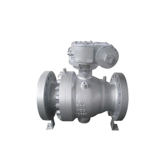 Hard Seal Trunnion Ball Valve, A216 WCB, 10 Inch, CL600, RF