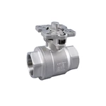 High Platform Ball Valve, ASTM A351 CF8, 1-1/2 IN, 1000 PSI