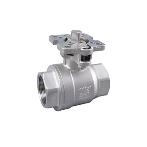 High Platform Ball Valve, ASTM A351 CF8, 1-1/2 IN, 1000 PSI
