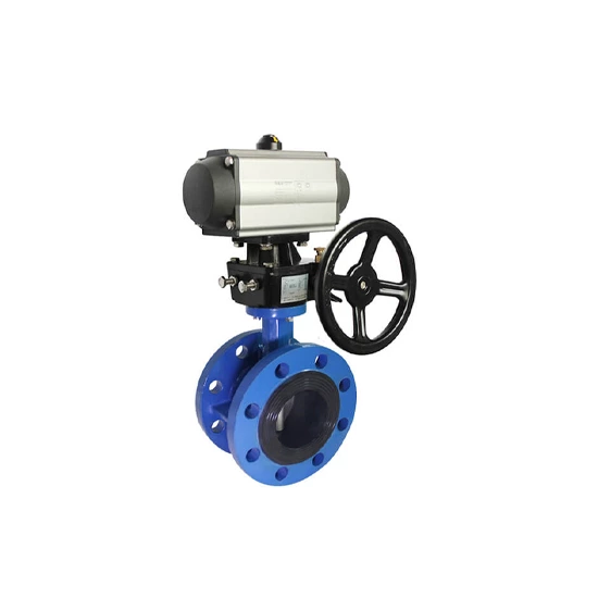 Pneumatic Actuated Segment Ball Valve, A216 WCB, DN300, PN16