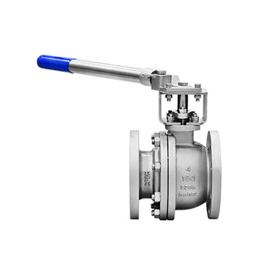 Spring Return Floating Ball Valve, API 6D, A351 CF8M, 4 Inch