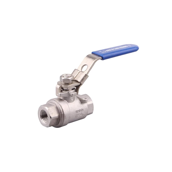 Stainless Steel Ball Valve, CF8M, 3/4 IN, 3000 PSI, 2 PC, FP