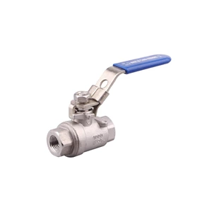Stainless Steel Ball Valve, CF8M, 3/4 IN, 3000 PSI, 2 PC, FP