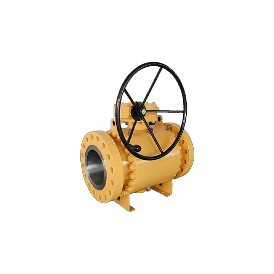 Three Piece Trunnion Ball Valve, API 6D, ASTM A105N, Custom