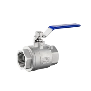 Two Piece Ball Valve, NACE MR0175, CF8M, 2 IN, 2000 PSI, NPT